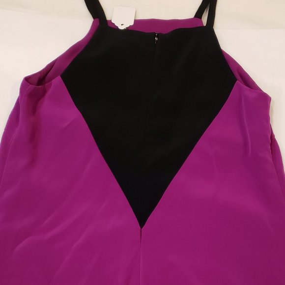 Nha Khanh NWOT block color high low slip dress - Picture 7 of 11